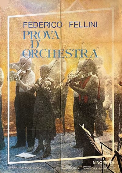 Anonimo Prova D’orchestra di Federico Fellini