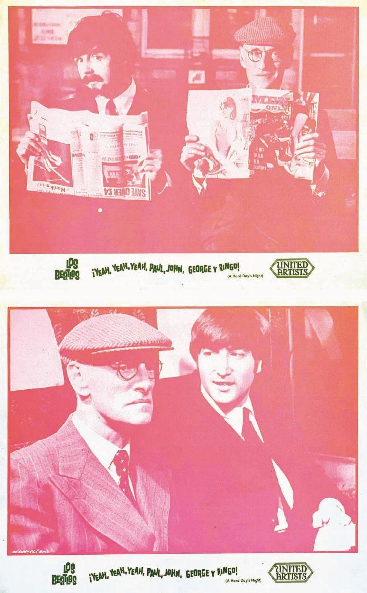 Anonimo I BEATLES A Hard Day’s Night  - Auction Posters | Cambi Time - I - Cambi Casa d'Aste