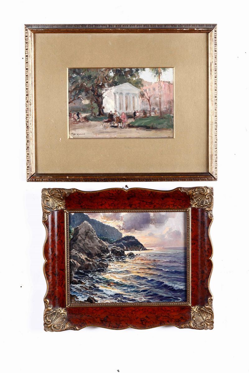 Lotto di due dipinti  - Auction Italian Mansions - I - Cambi Casa d'Aste