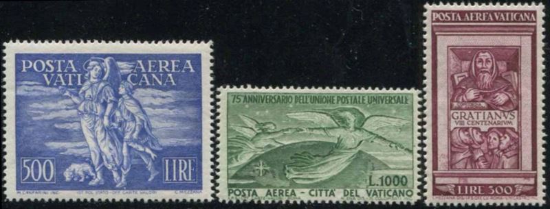 1948/51, VATICANO, POSTA AEREA.  - Auction Philately - Cambi Casa d'Aste
