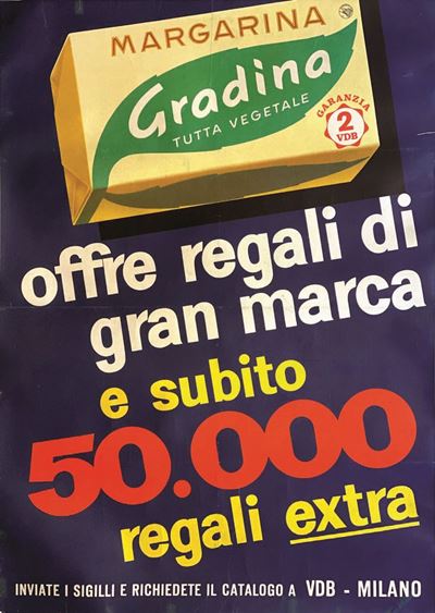 Anonimo Margarina Gradina, Tutta Vegetale…