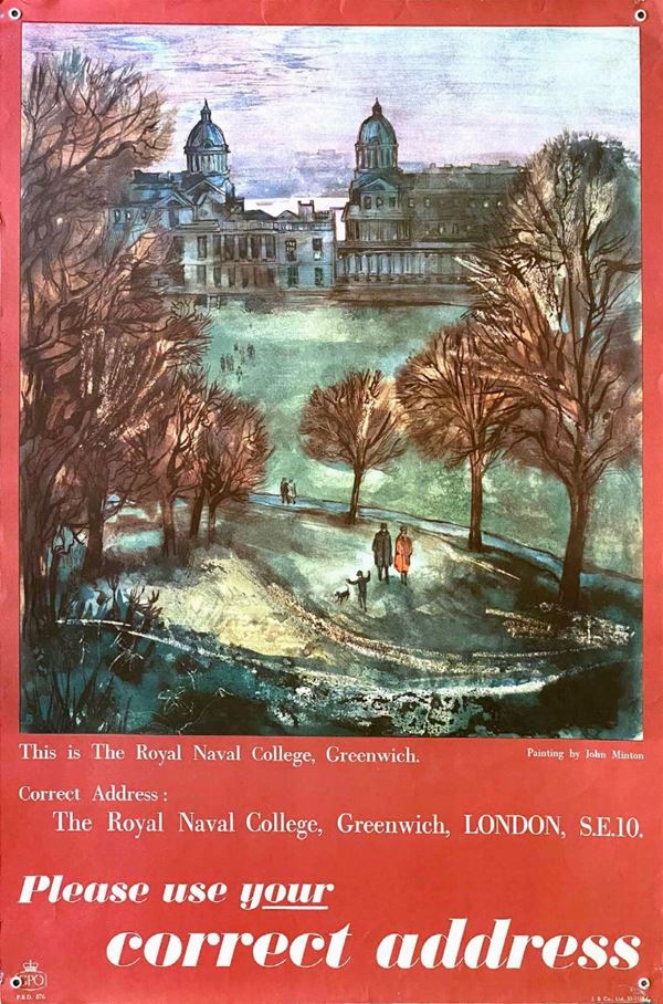 John Minton - John Minton (1917-1957)  ROYAL COLLEGE WESTMINSTER, USE CORRECT ADDRESS