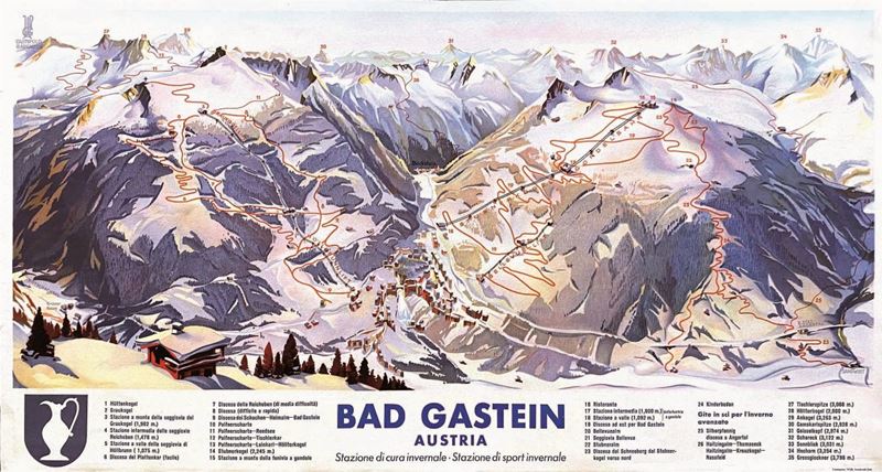 Gumpold : Gumpold BAD GASTEIN – AUSTRIA – STAZIONE DI CURA INVERNALE  - Auction Posters | Cambi Time - I - Cambi Casa d'Aste