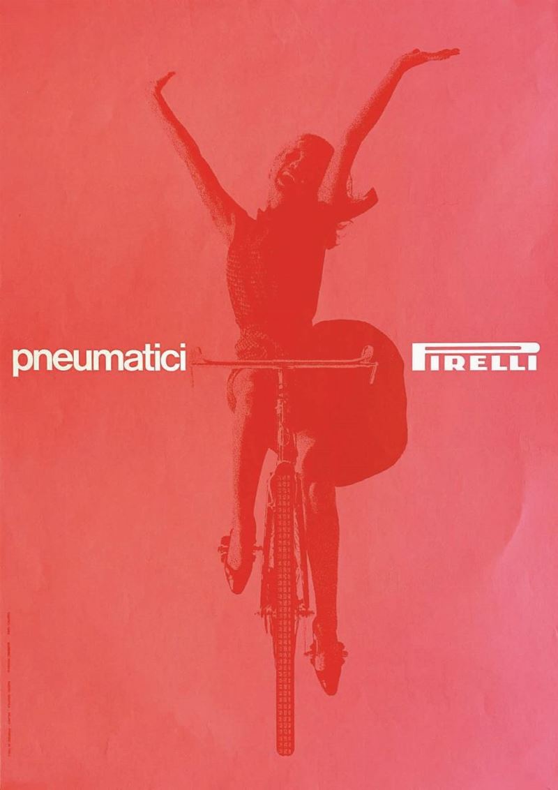 Massimo Vignelli : Massimo Vignelli (1931-2014) PNEUMATICI PIRELLI  - Auction Posters | Cambi Time - I - Cambi Casa d'Aste
