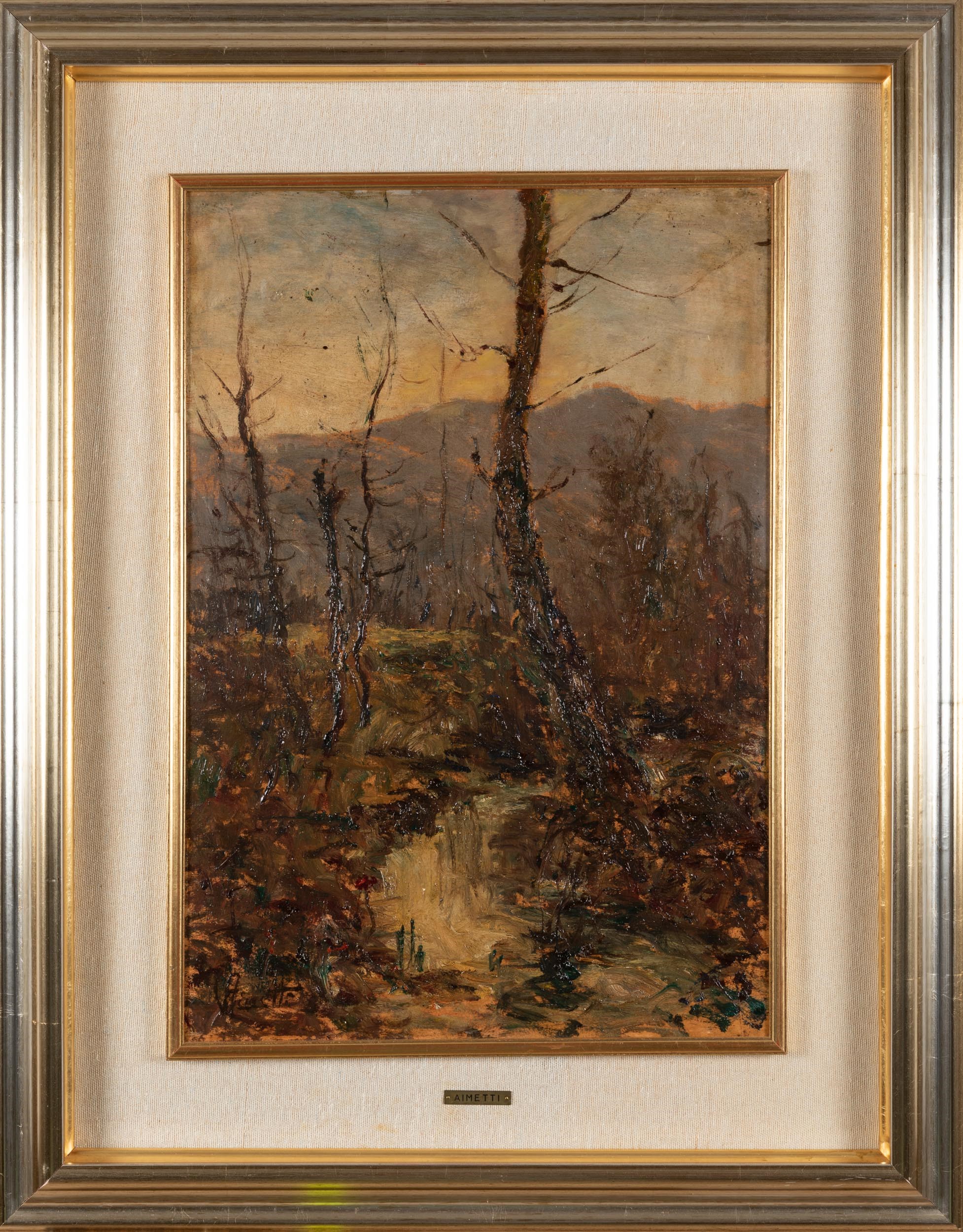 Carlo Aimetti - Sera sul Ruscello