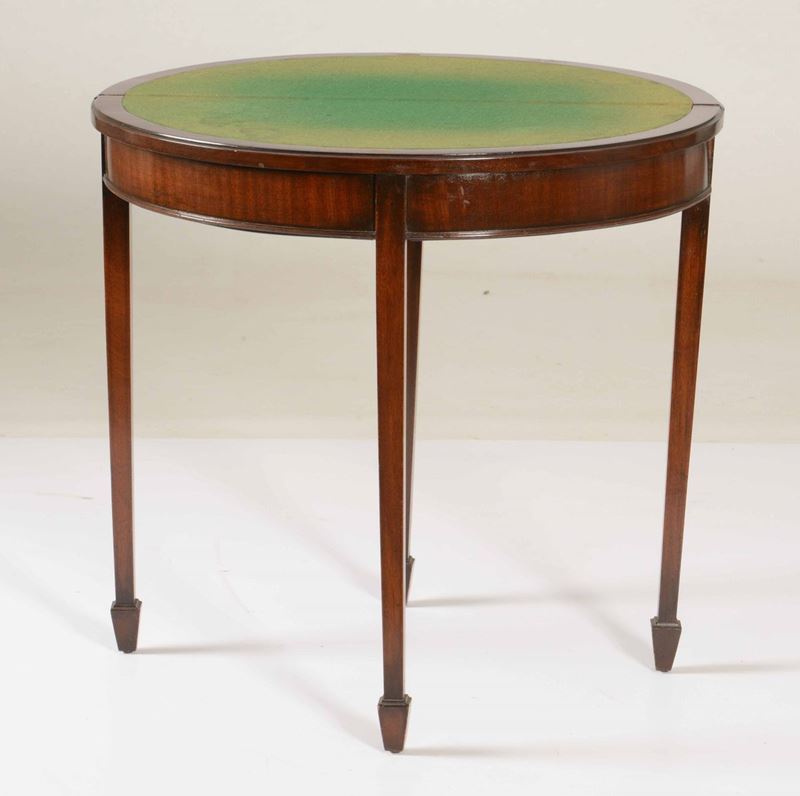 Tavolino da gioco lastronato. XIX secolo  - Auction Antique October | Cambi Time - Cambi Casa d'Aste