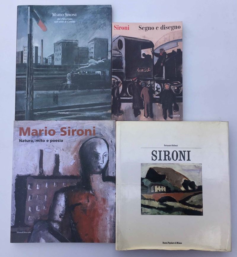 Sironi, 4 volumi  - Auction Ancient and Modern: 290 lots from a private collection | Cambi Time - Cambi Casa d'Aste