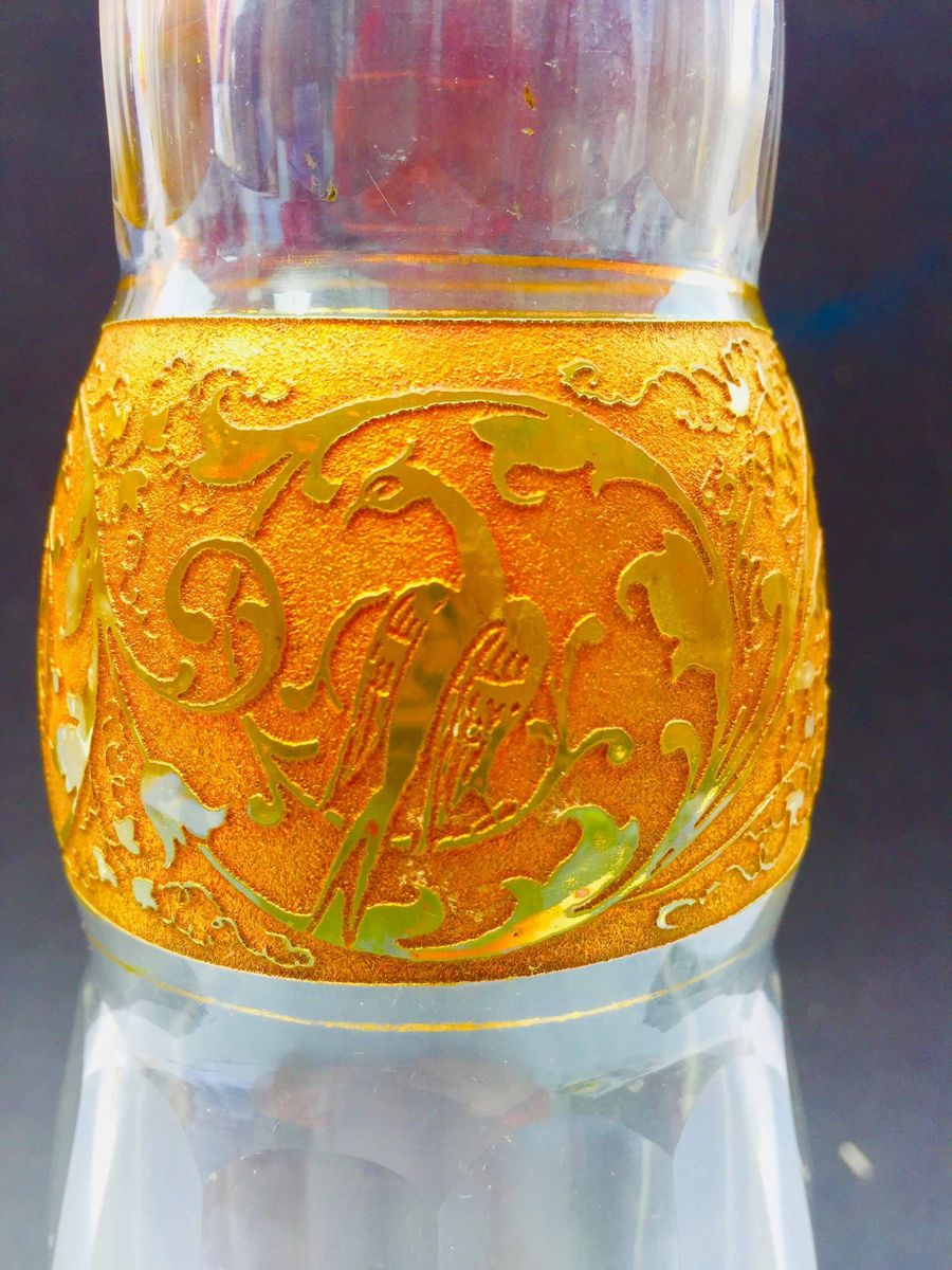 Vienna, Primi'900, Cristallo Dorato e Molato