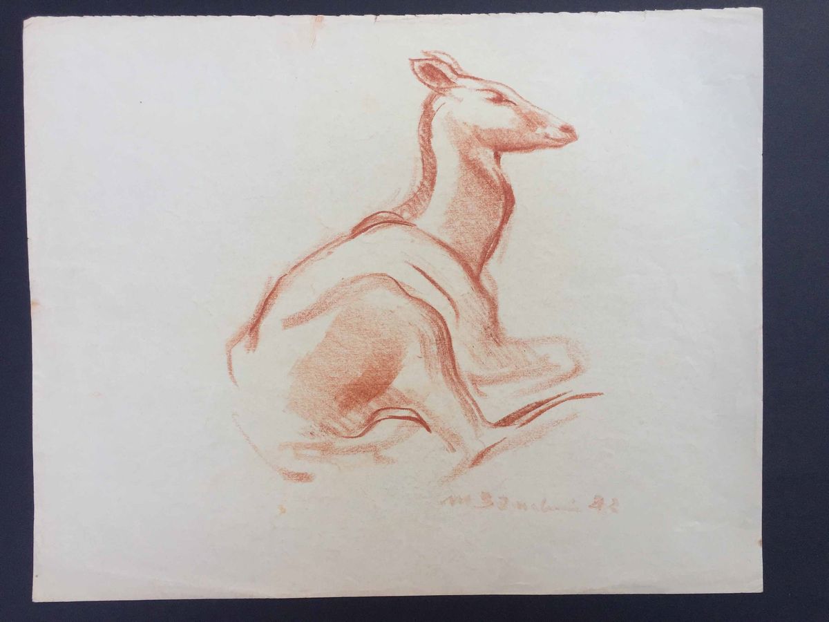 Mario Bandini (1908-1979) Cartella di 14 Disegni Anni'40