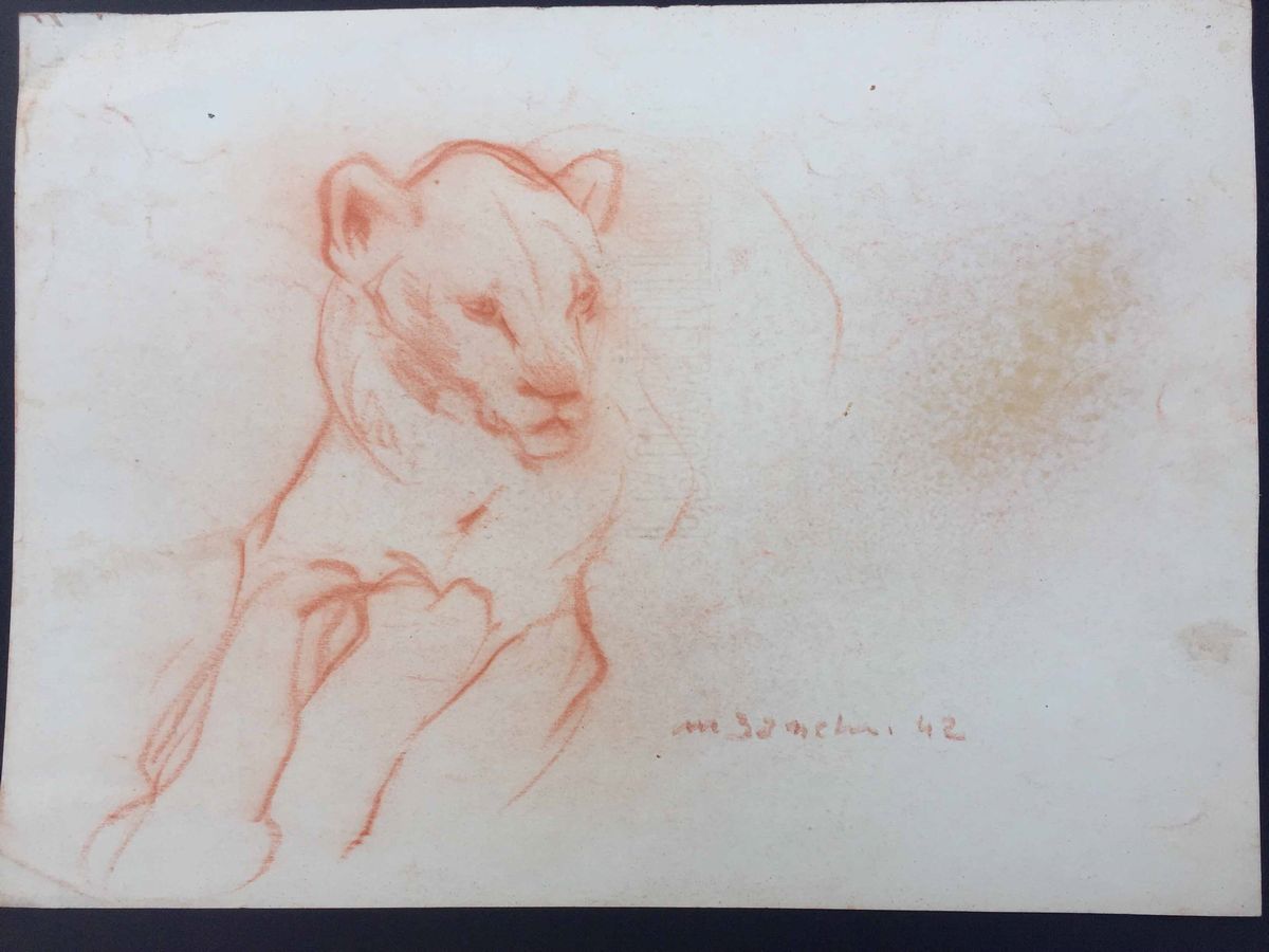 Mario Bandini (1908-1979) Cartella di 14 Disegni Anni'40