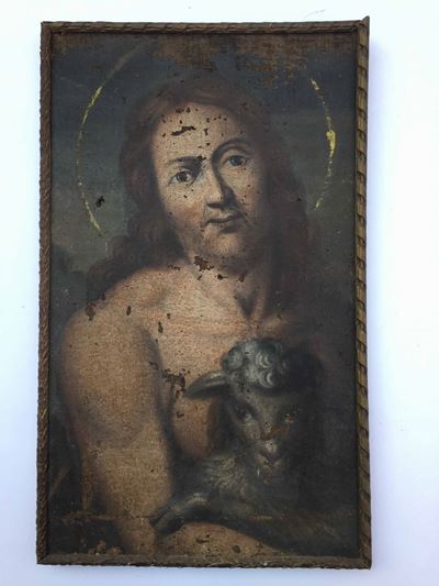 Pittore Italiano del XVIII Secolo San Giovanni