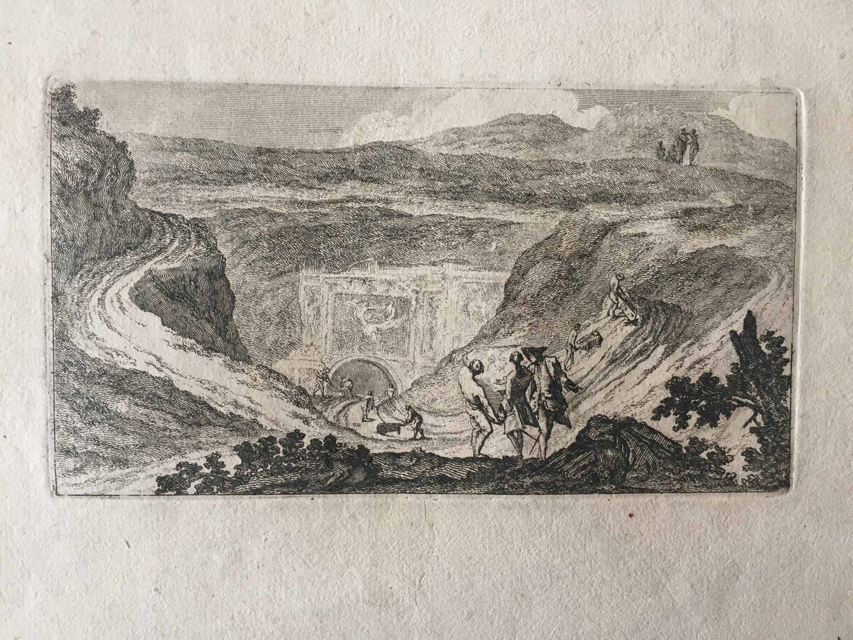 Cinque Vedute di Rovine, XIX Secolo