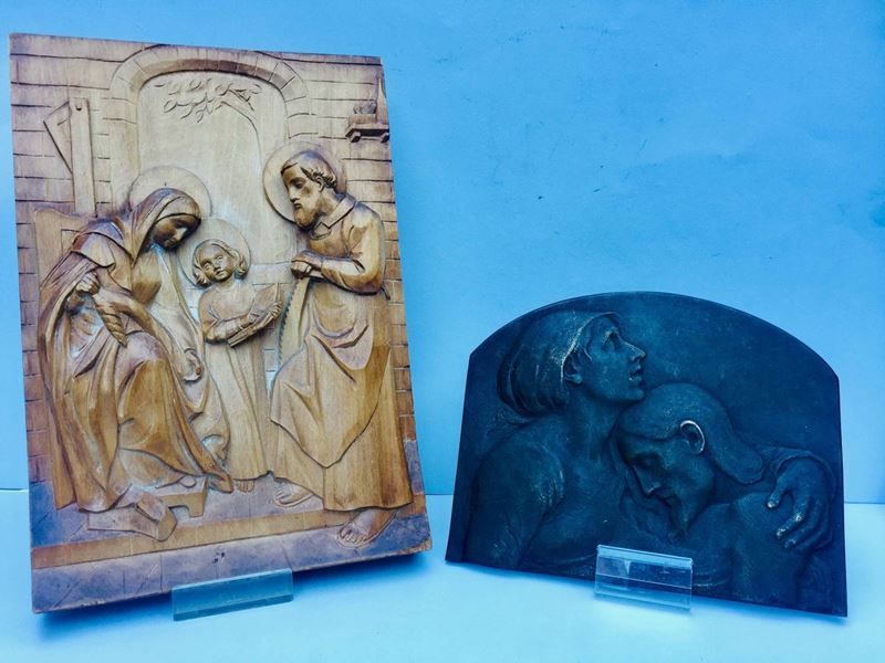 Due piccole sculture  - Asta Antico e Moderno: 290 lotti da un affidamento privato | Cambi Time - I - Cambi Casa d'Aste