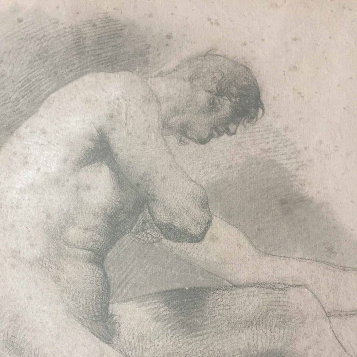 Autore Neoclassico, Inizi XIX Secolo Studio di Nudo