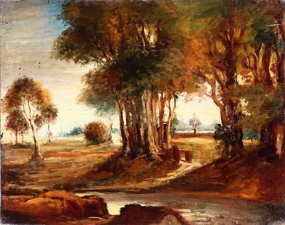 Artista del XIX Secolo Paesaggio