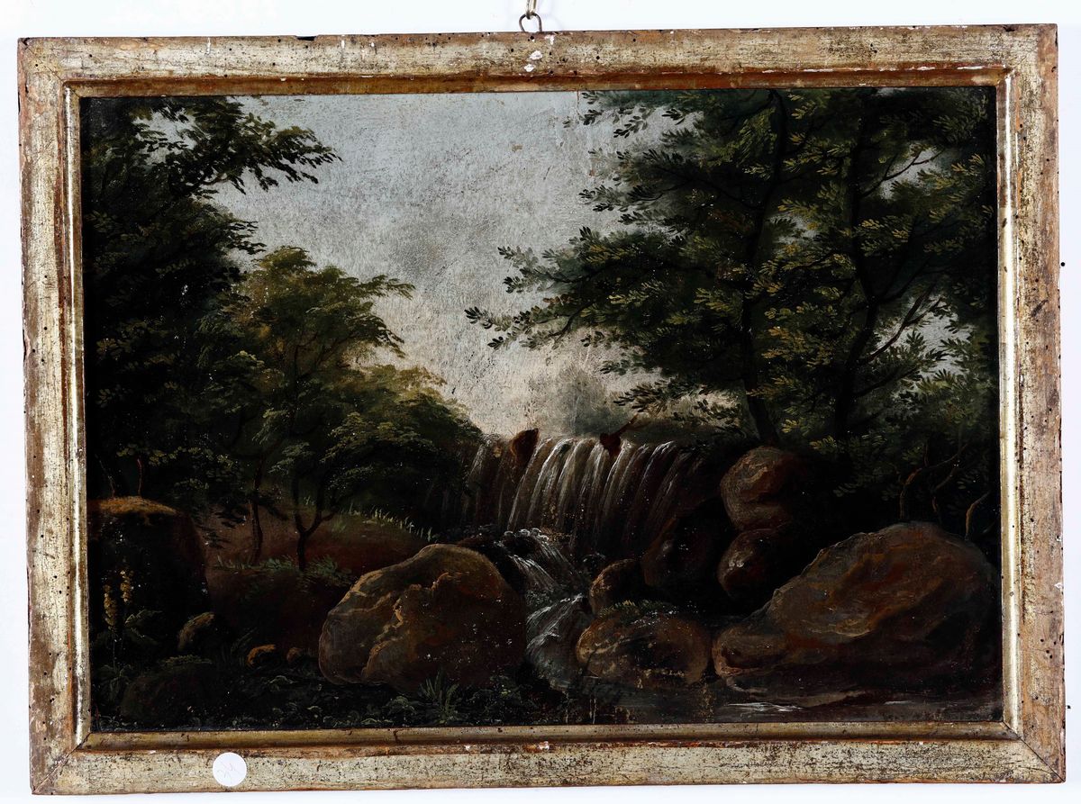 Scuola del XVIII Secolo e del XIX Secolo Paesaggi Fluviali