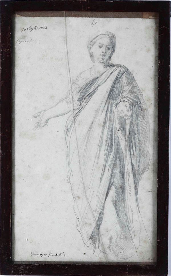 Francesco Gandolfi (1824-1873) Figura classica