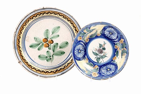 Grande piatto Campania, Vietri, XIX secolo