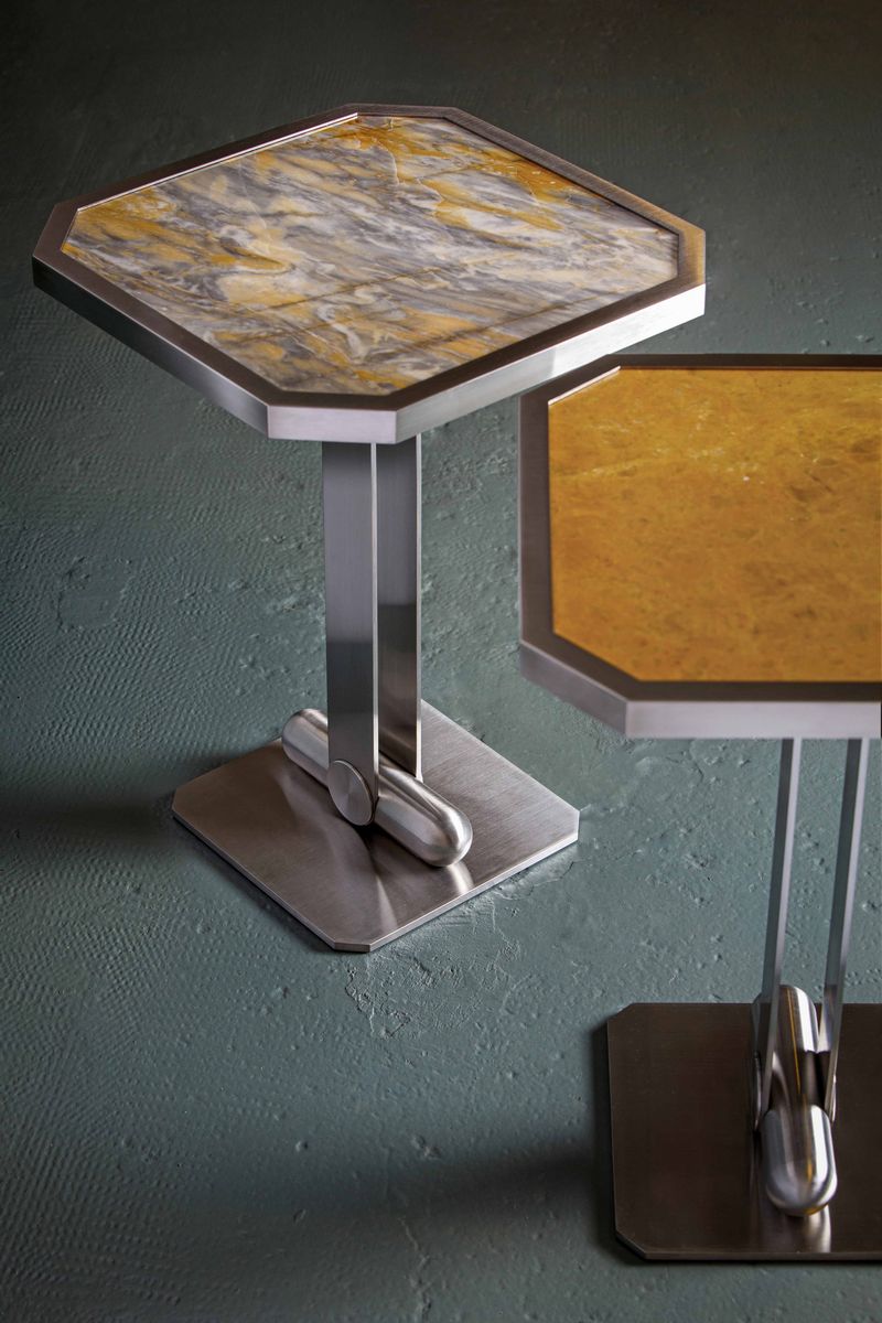 Cristina Celestino For Attico Design - Cufflinks Coffee Table - Nuvolato Etrusco