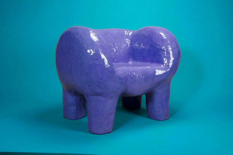 Diego Faivre : Hippo Chair made in 1294 minutes  (2021)  - Auction CTMP Design - Cambi Casa d'Aste