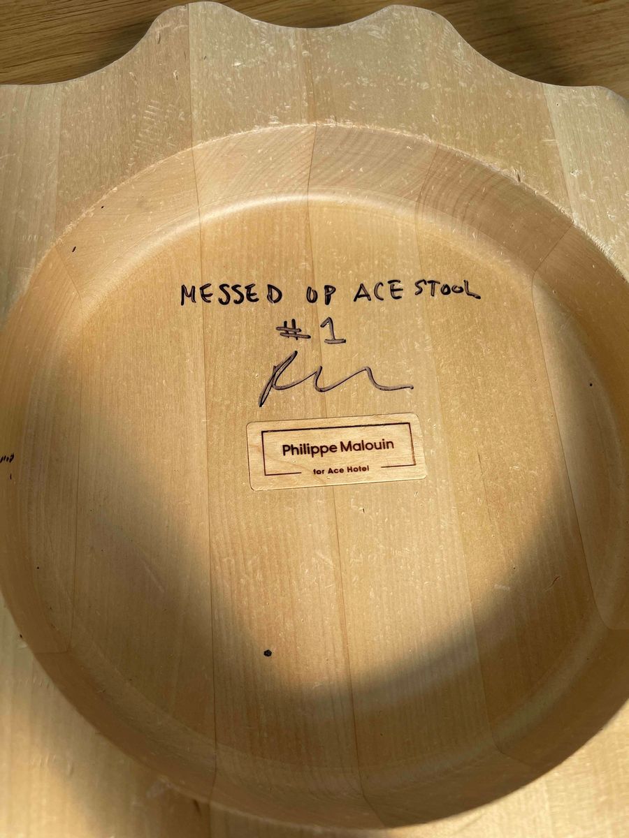 Philip Malouin - Messed-up Ace Stool