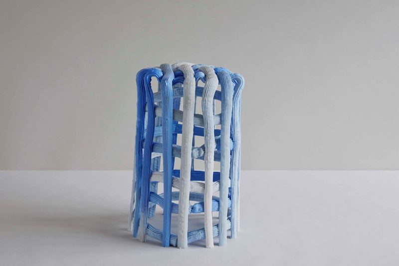 James Shaw for Seeds Gallery : Grid Stool  (2021)  - Auction CTMP Design - Cambi Casa d'Aste