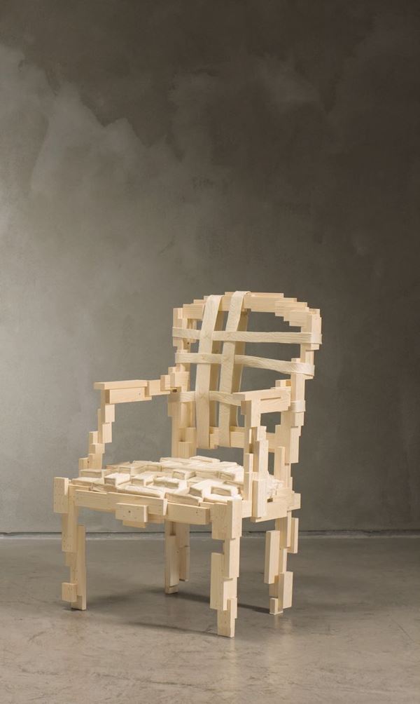 Pixélisée Seating Armchair - "Witness Flat" Collection