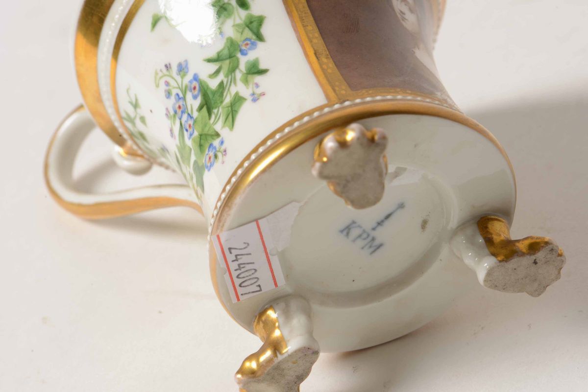 Due Tazze con Piattino “erinnerunstassen”berlino, 1830-1844