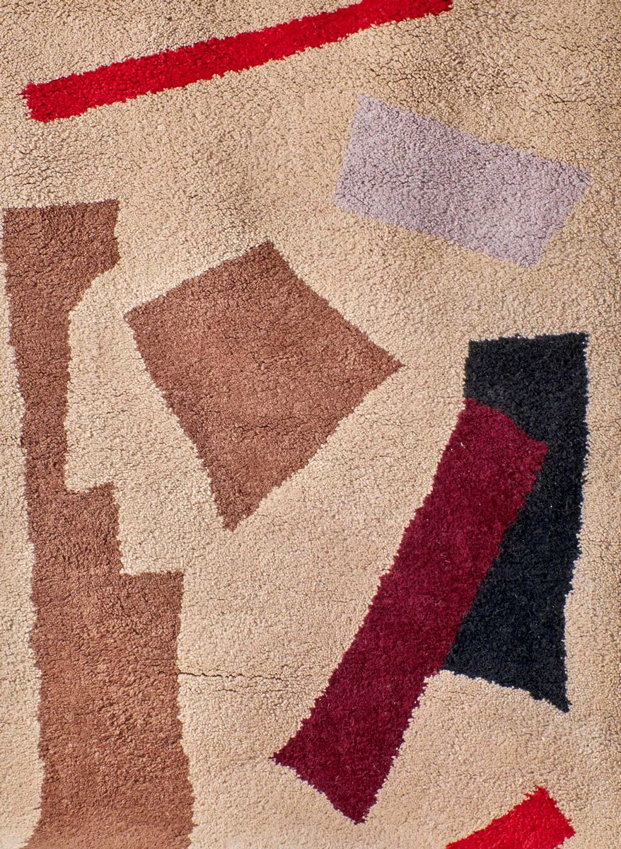 Maria Jejlinska For Trame - Entwine Rug - Beige