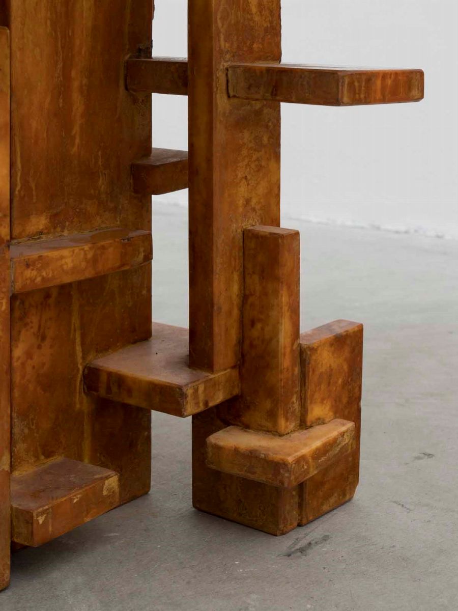 Will West For 1+1 Gallery - Rusty Coffee Table