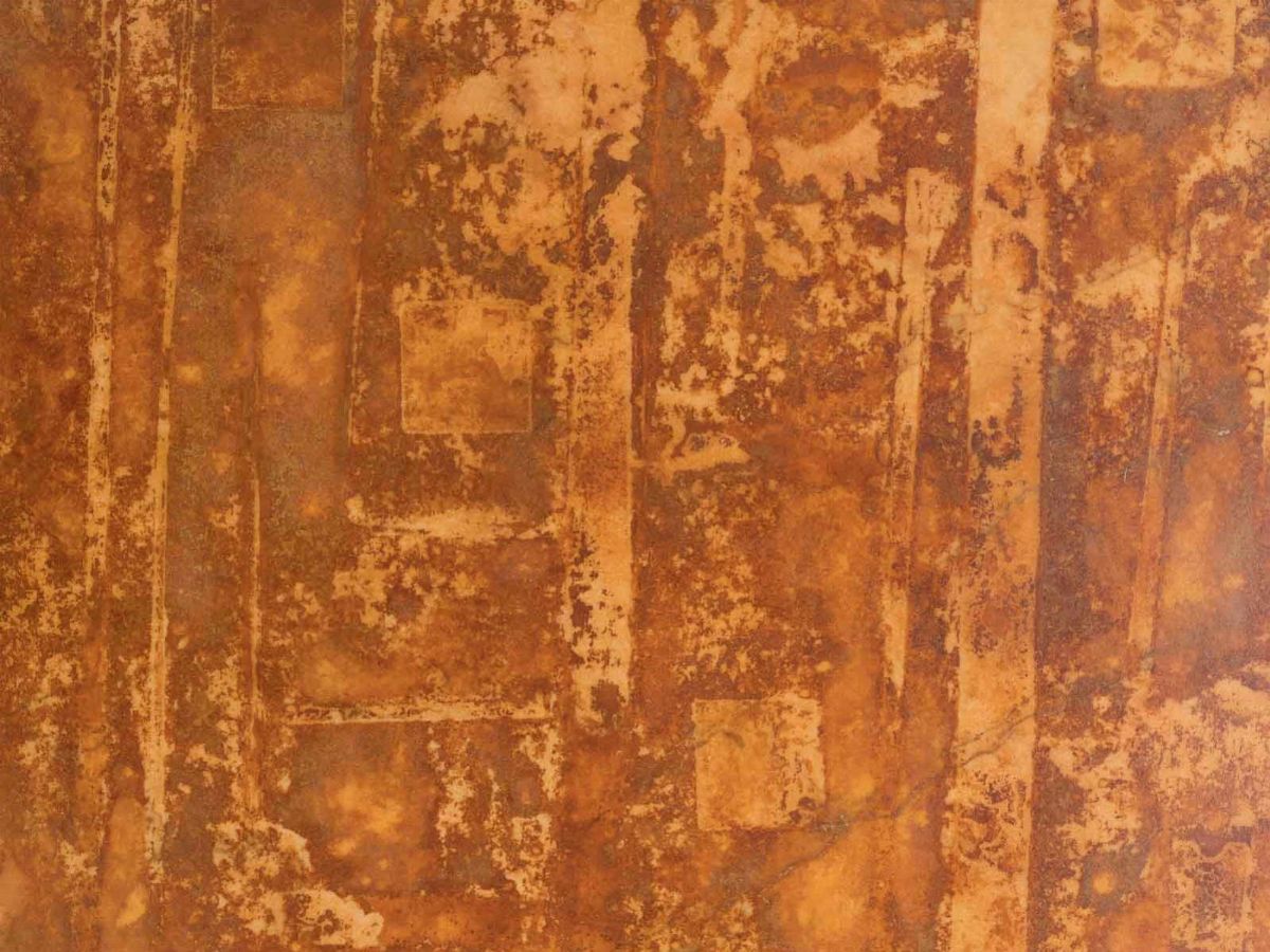 Will West For 1+1 Gallery - Rusty Coffee Table