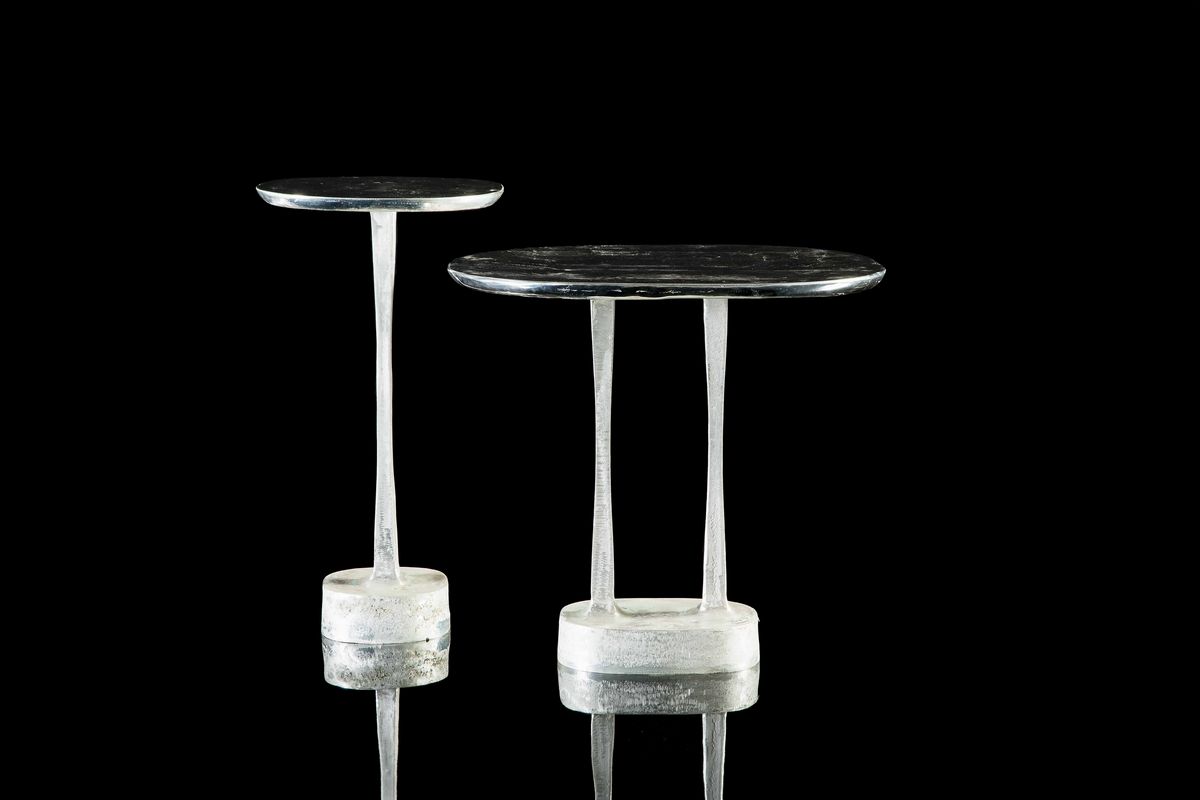Yabu Pushelberg For Henge - - Mushroom Tables (set Of 2)