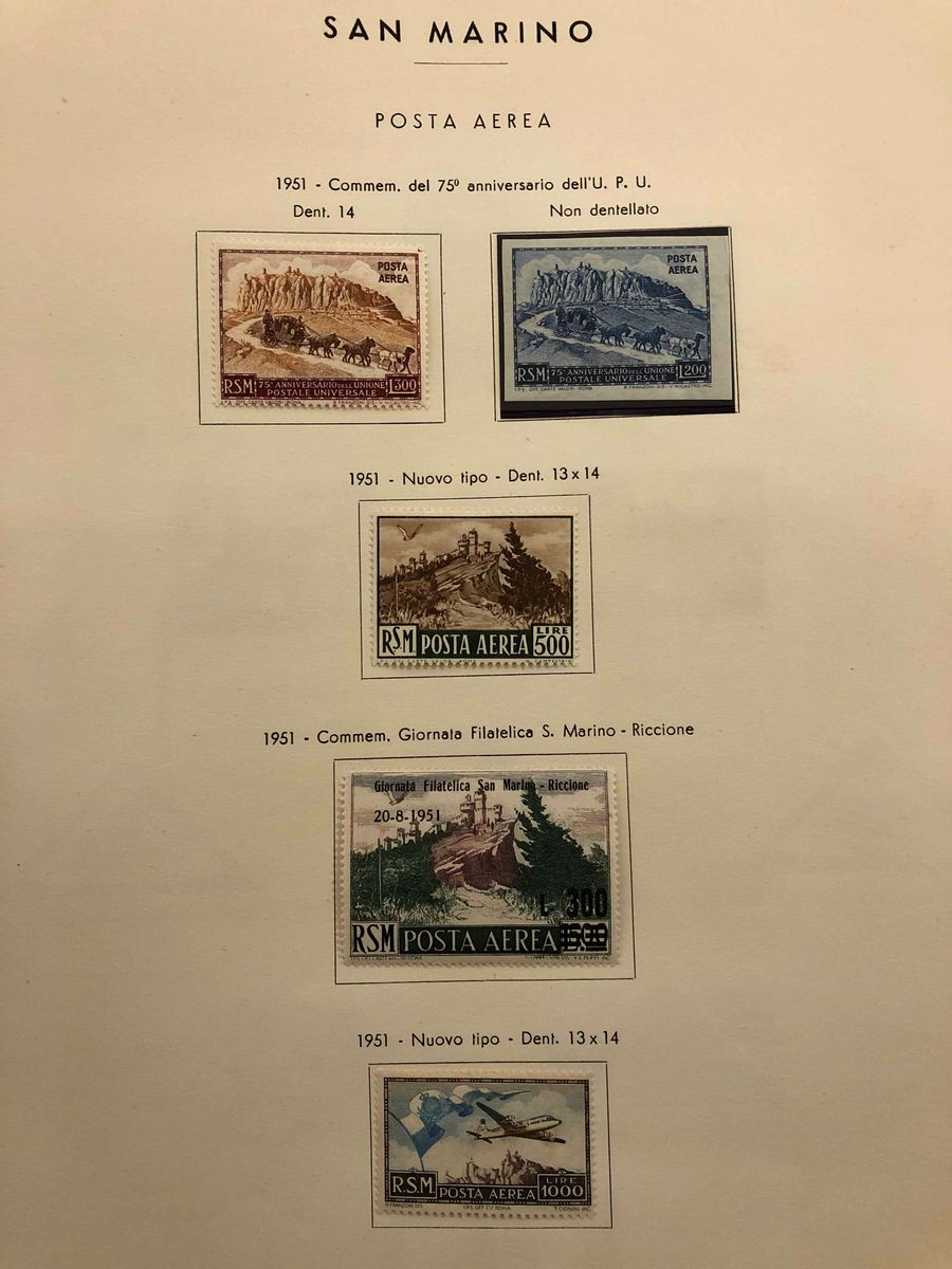 1850/1950, Antichi Stati Italiani, Regno, Repubblica, Occupazioni, Fiume, Trieste, Vaticano e San...