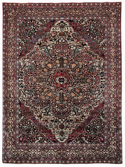Tappeto Isfahan, Persia Fine XIX Inizio XX Secolo