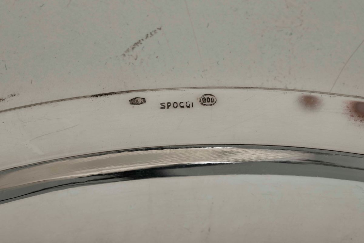 Parte di Servizio in Argento. Titolo 800, Argentiere Spoggi