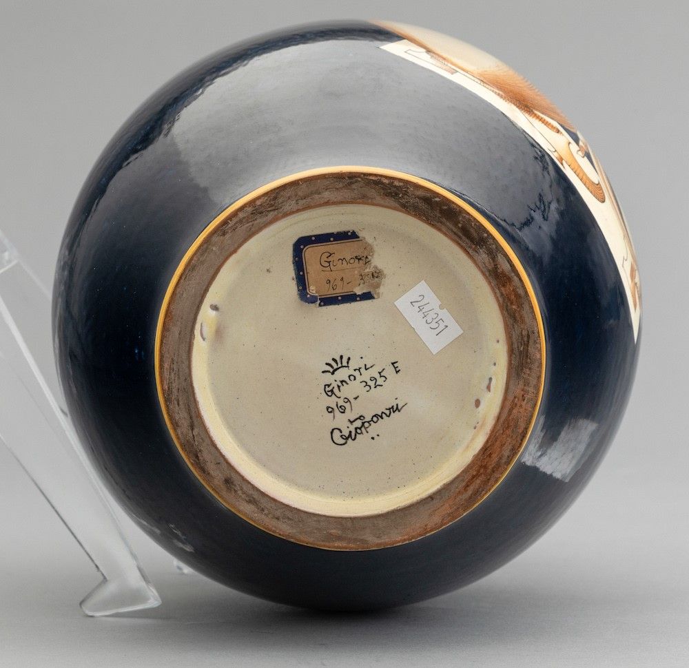 Gio Ponti - Richard Ginori, Sesto Fiorentino, 1925 Ca il Putto con il Vaso