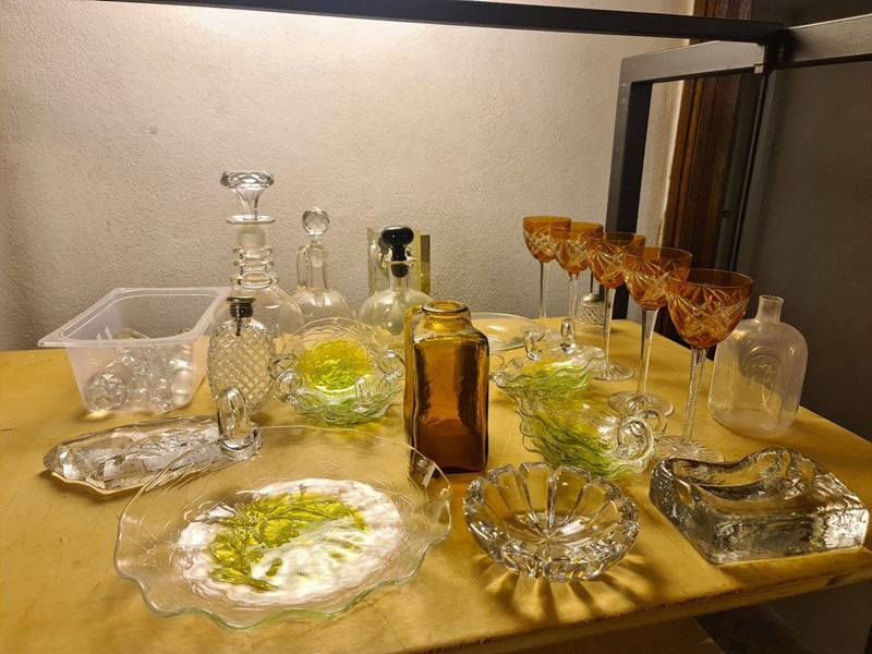 Lotto di oggetti in vetro  - Asta Antiquariato Aprile | Cambi Time - Cambi Casa d'Aste