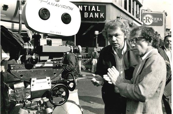 Woody Allen con Gordon Willis