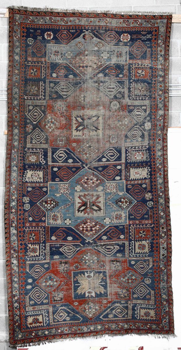 Soumak Caucaso fine XIX secolo  - Auction Carpets | Cambi Time - Cambi Casa d'Aste