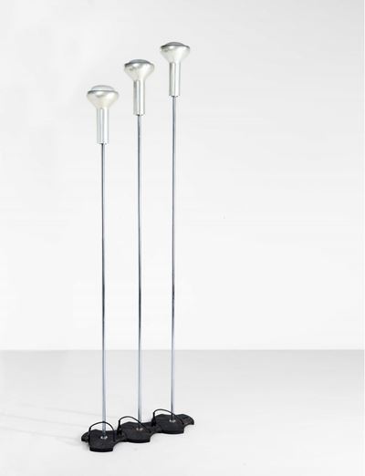 Set di Tre Lampade da Terra Mod. 1073
