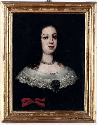 Ritratto di Gentildonna con Fiocco Rosso