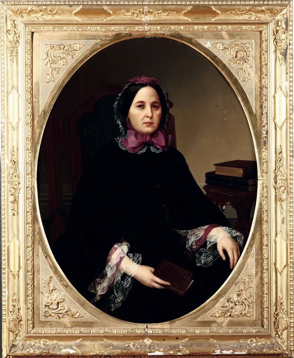Giuseppe Bezzuoli - Ritratto di Rachele Mocenigo Sorango nata Londonio