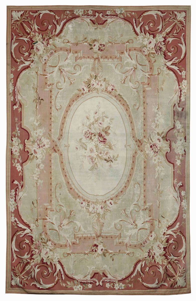 Aubusson, Francia  XIX secolo  - Auction Antique Carpets - Cambi Casa d'Aste