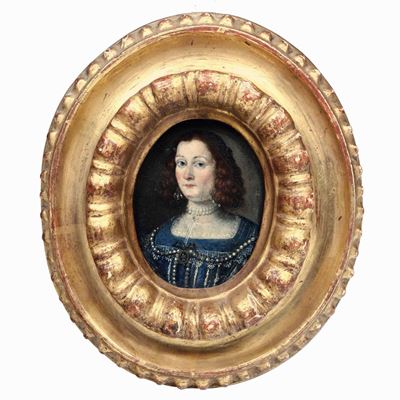 Scuola del XVII Secolo Ritratto di Dama