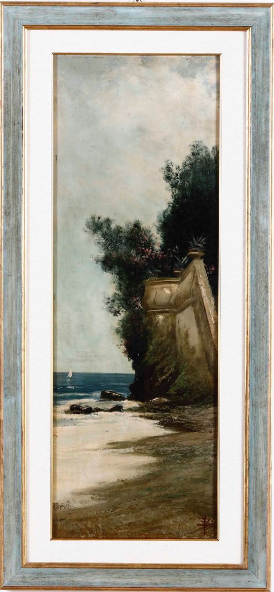 Giacinto Bo - Scorcio Marino