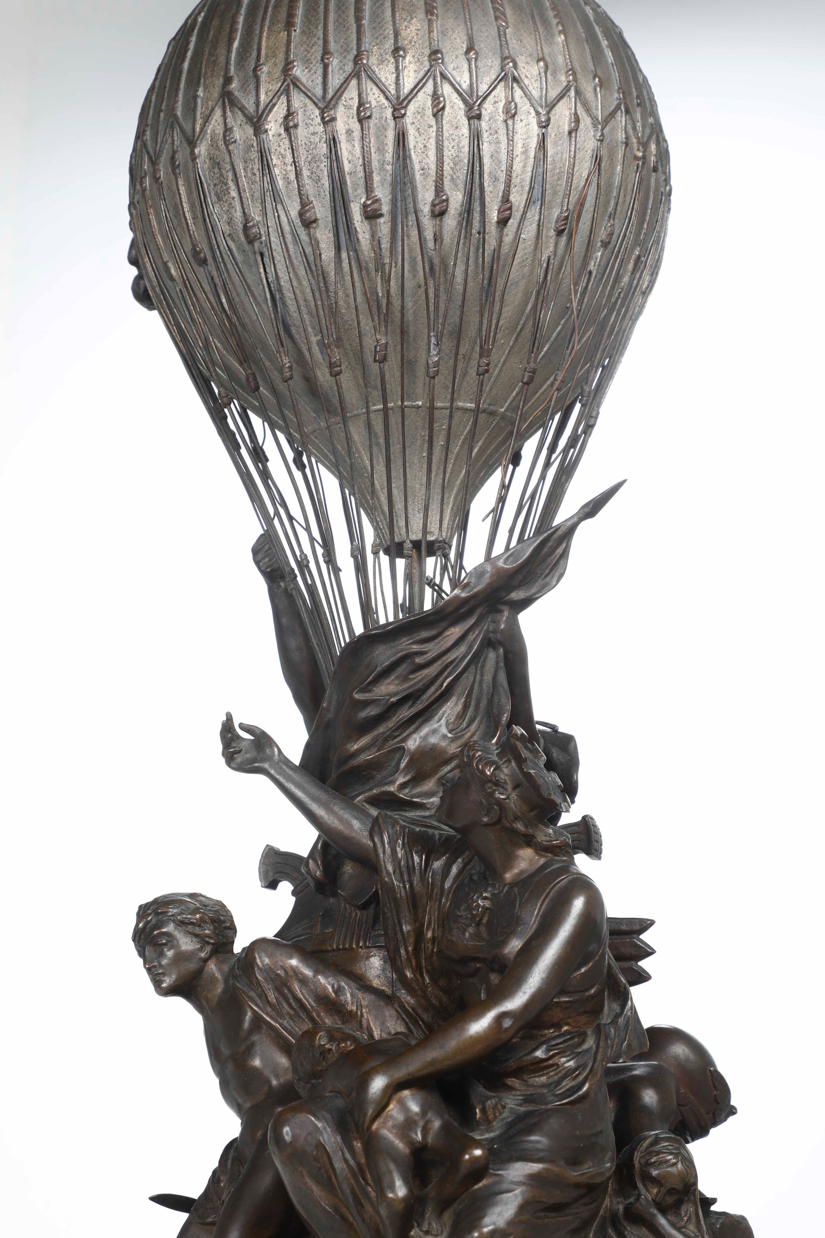 fréDéric-auguste Bartholdi (colmar, 1834 – Parigi, 1904) Monumento agli Aeronauti Dell'assedio di...