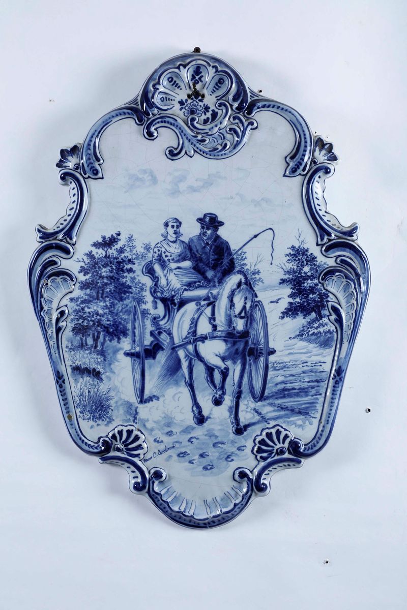 Sette Grandi Targhe Olanda, Delft, XX Secolo