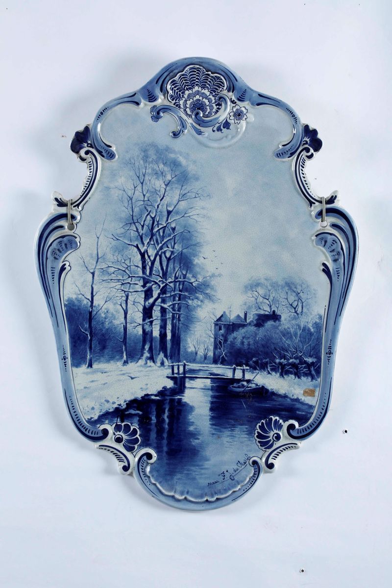 Sette Grandi Targhe Olanda, Delft, XX Secolo