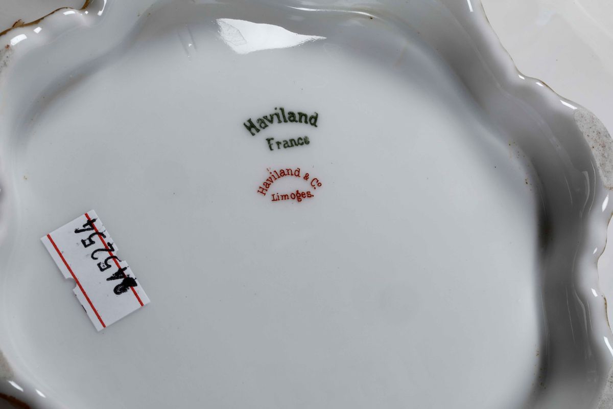 Servizio da Tavola Francia, Limoges, Manifattura Haviland, Primi del ‘900