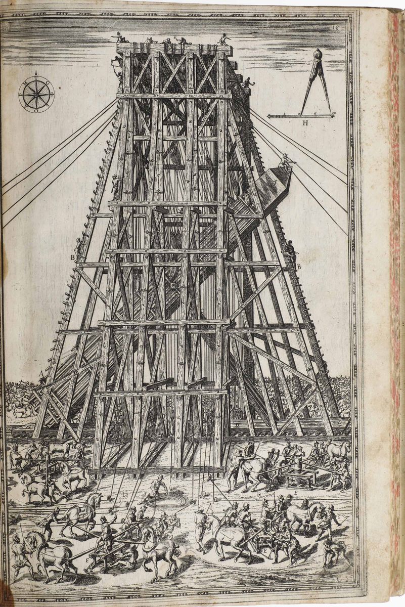 Fontana, Domenico - Della Trasportazione Dell'obelisco Vaticano Et delle Fabbriche da Nostro Sign...